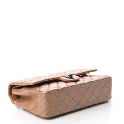 Chanel Pearly Caviar Quilted Medium Double Flap Pink 4 of 12