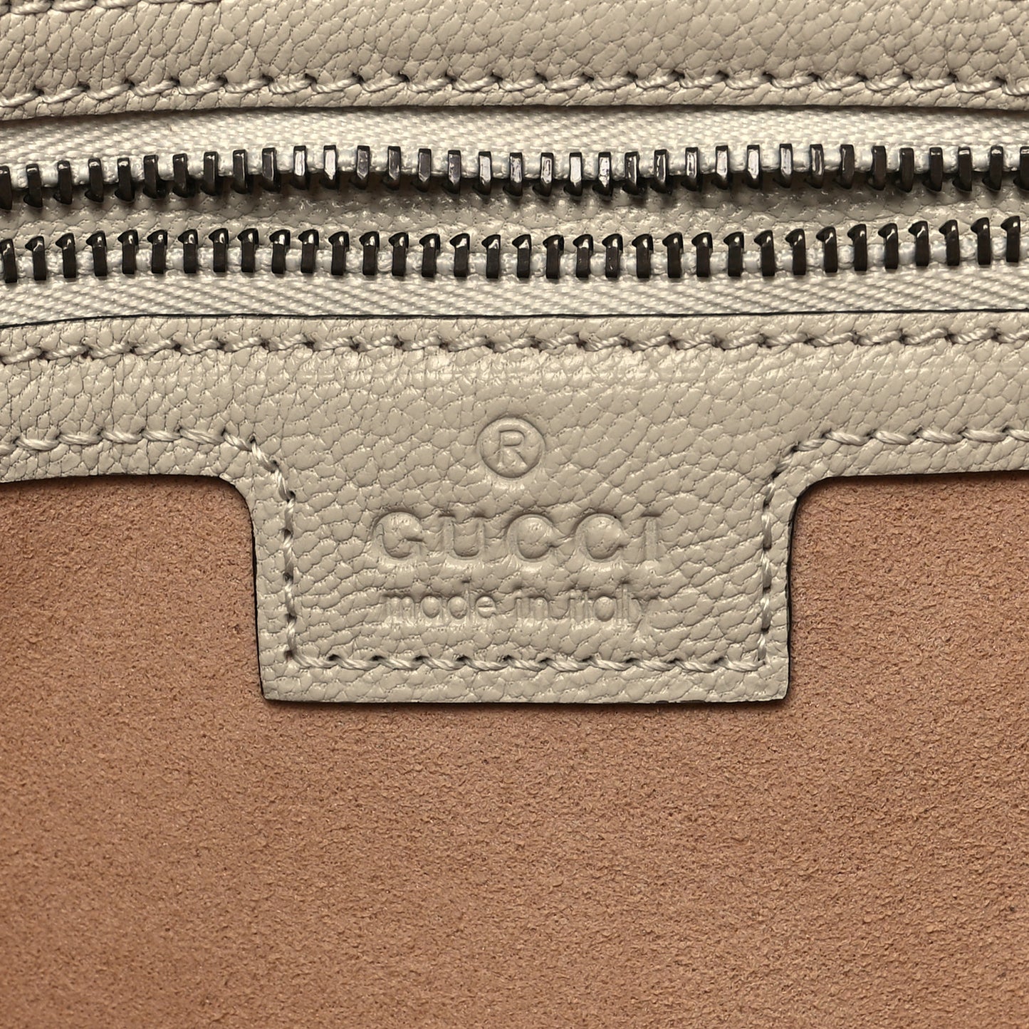 Goatskin Medium Aphrodite Shoulder Bag Mystic White