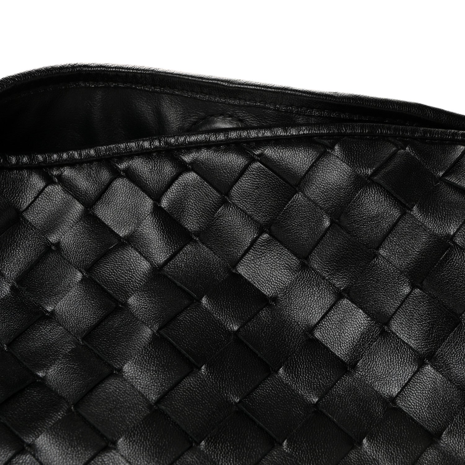 Bottega Veneta Calfskin Intrecciato Small Hop Black 8 of 10