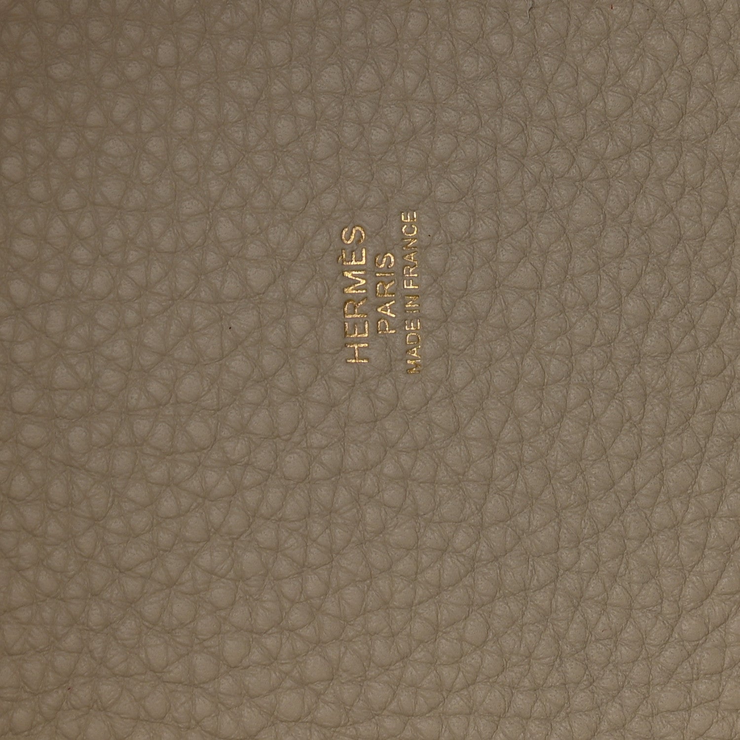 Hermes Taurillon Clemence Picotin Lock 18 PM Beton 5 of 10