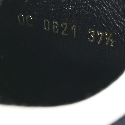 Christian Dior Canvas Walk'N'Dior Low Top Sneakers 37.5 Black 6 of 7