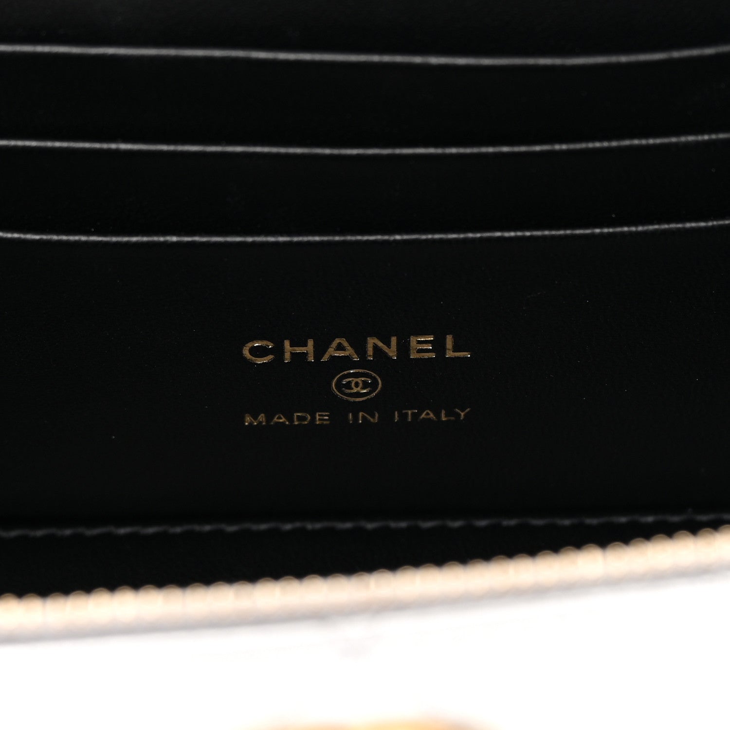 Chanel Metallic Lambskin Quilted Pick Me Up Vanity Case Silver 6 of 15