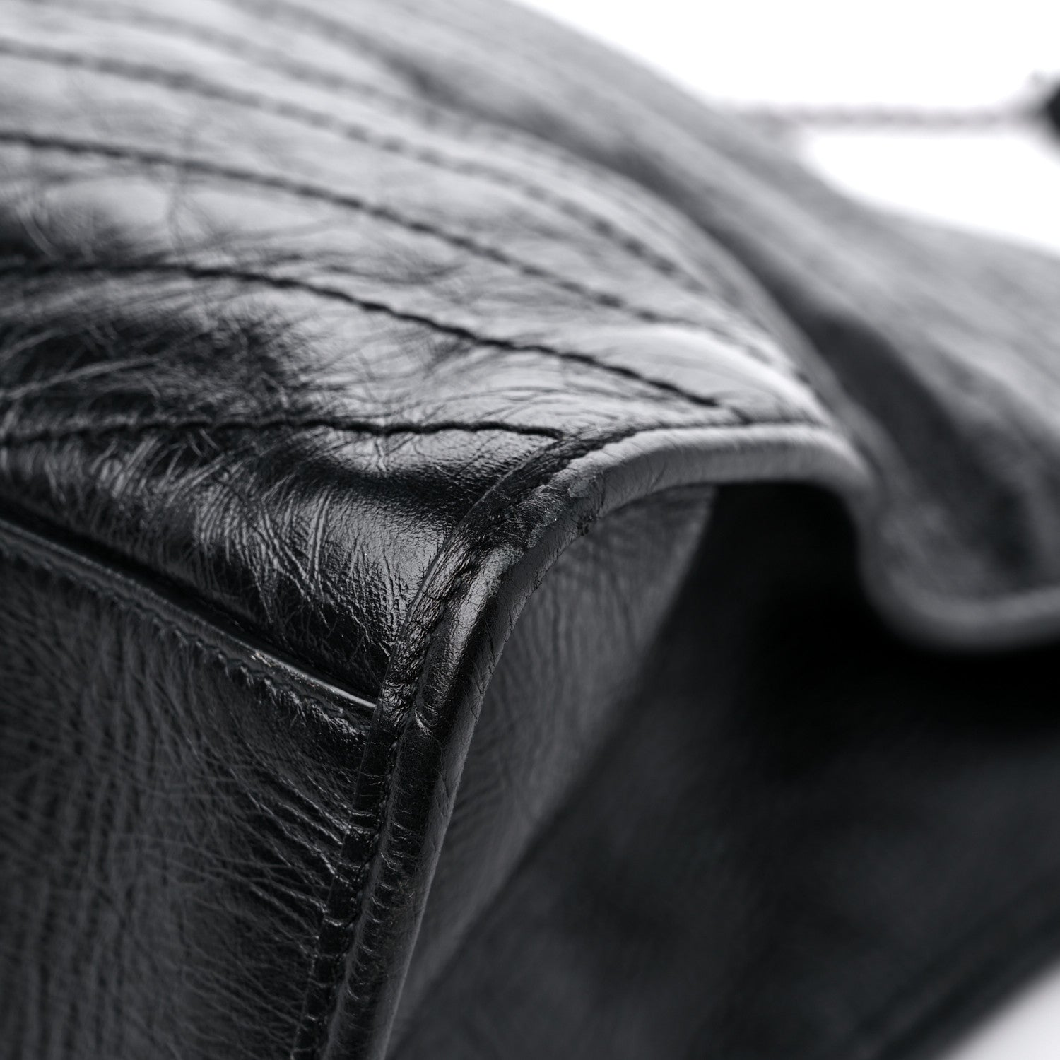 Saint Laurent Crinkled Calfskin Matelasse Monogram Niki Shoulder Bag Black 10 of 13