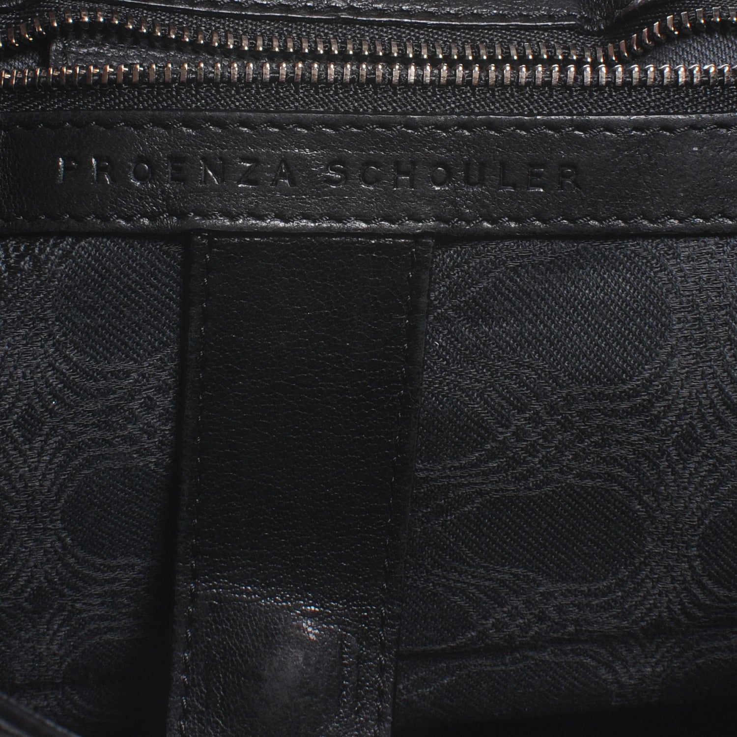 Proenza Schouler Lambskin PS1 Medium Satchel Black 6 of 8