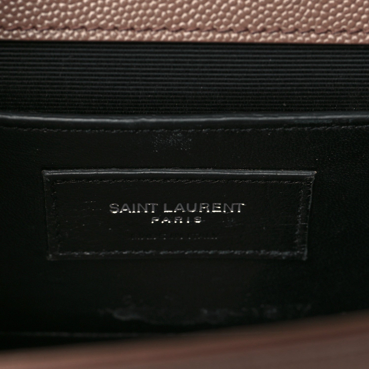 Saint Laurent Grain De Poudre Medium Monogram Kate Satchel Fard 5 of 5
