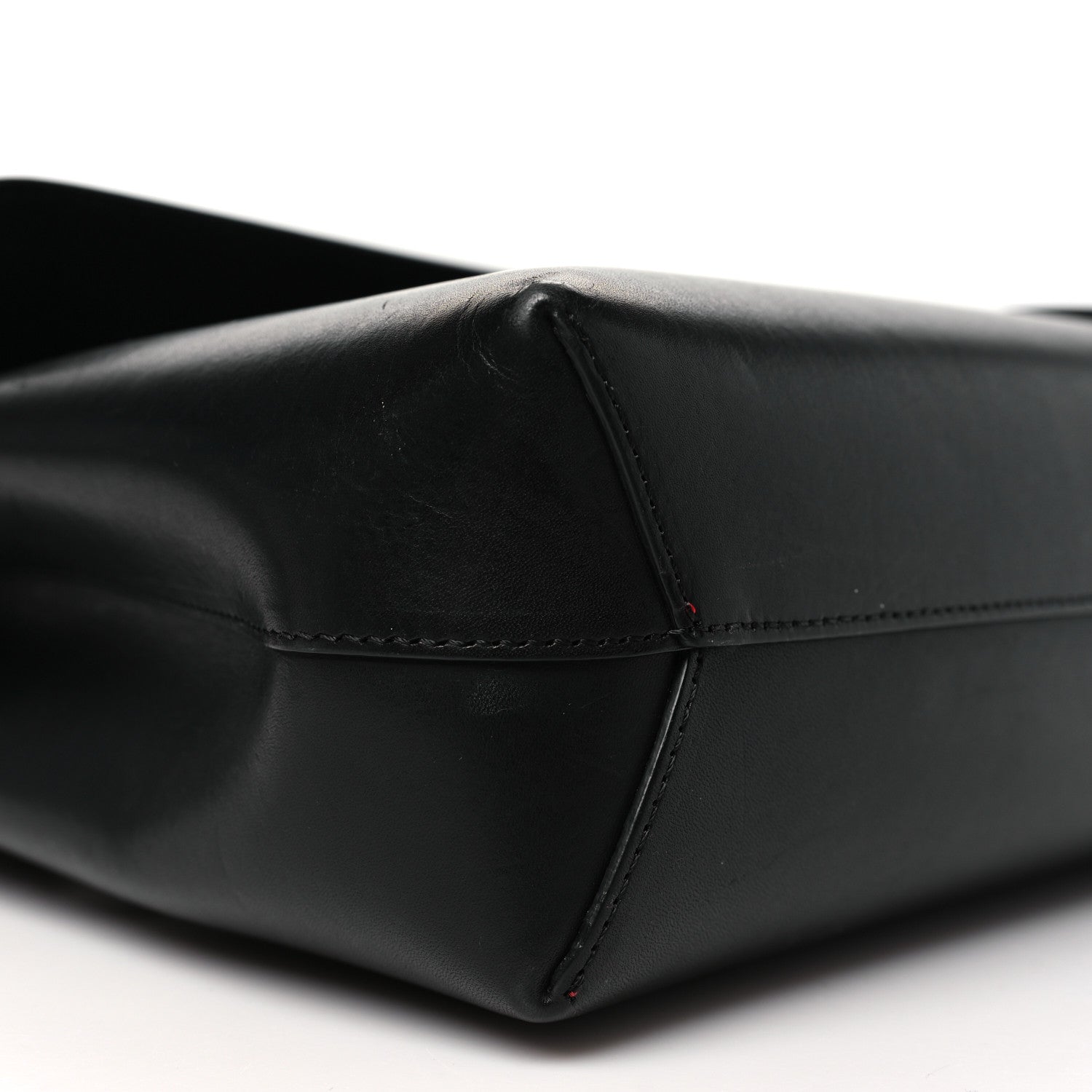 Mansur Gavriel Calfskin Lady Bag Black Flamma 9 of 10