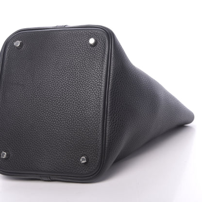 Hermes Taurillon Clemence Picotin Lock 22 MM Black 11 of 11
