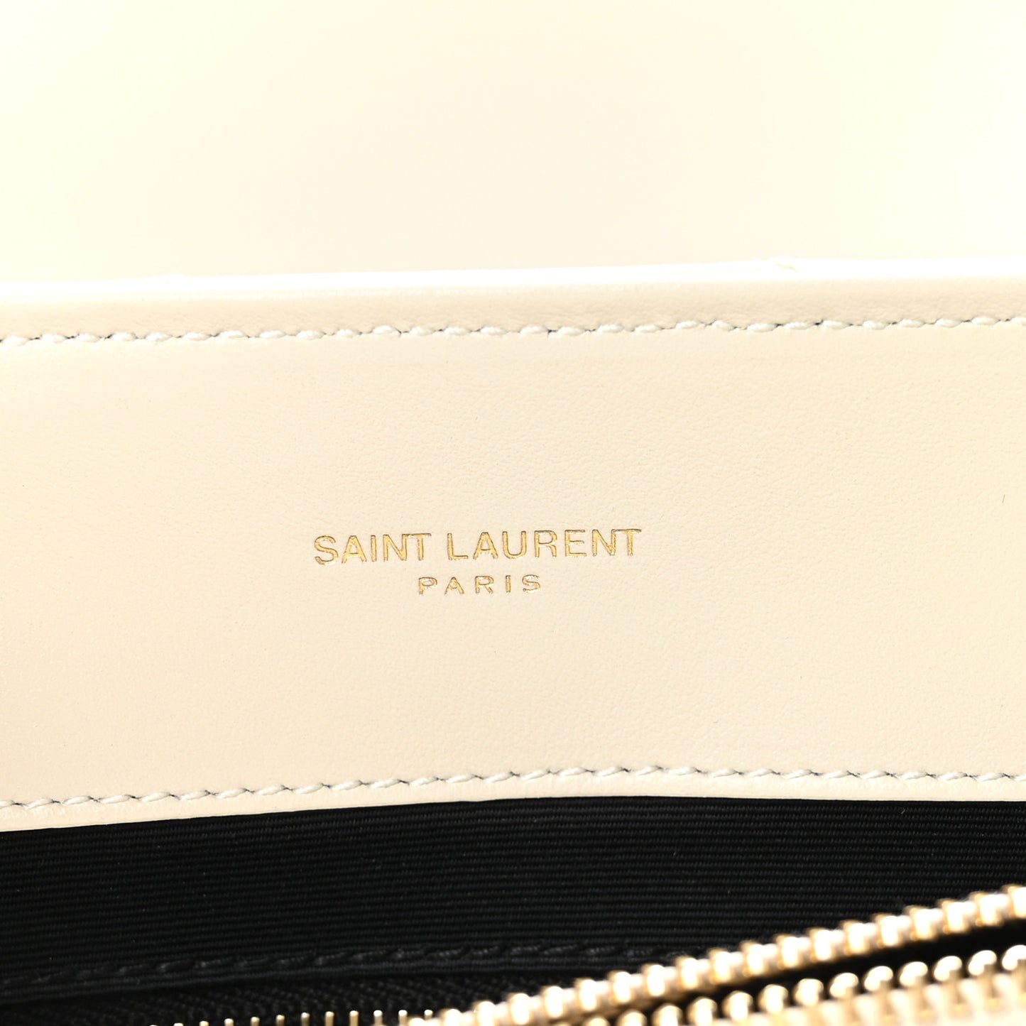 Calfskin Y Quilted Monogram Medium Loulou Chain Satchel Crema Soft