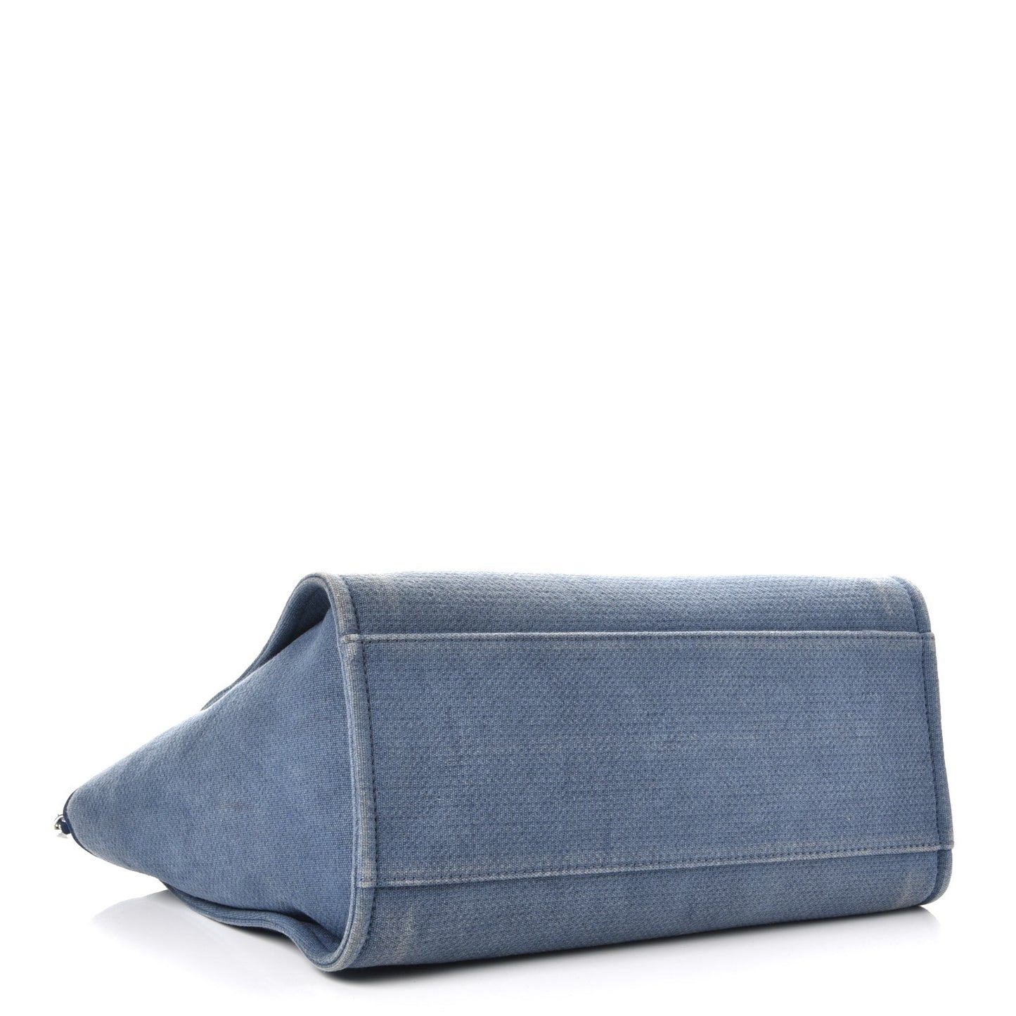 Canvas Large Deauville Tote Blue