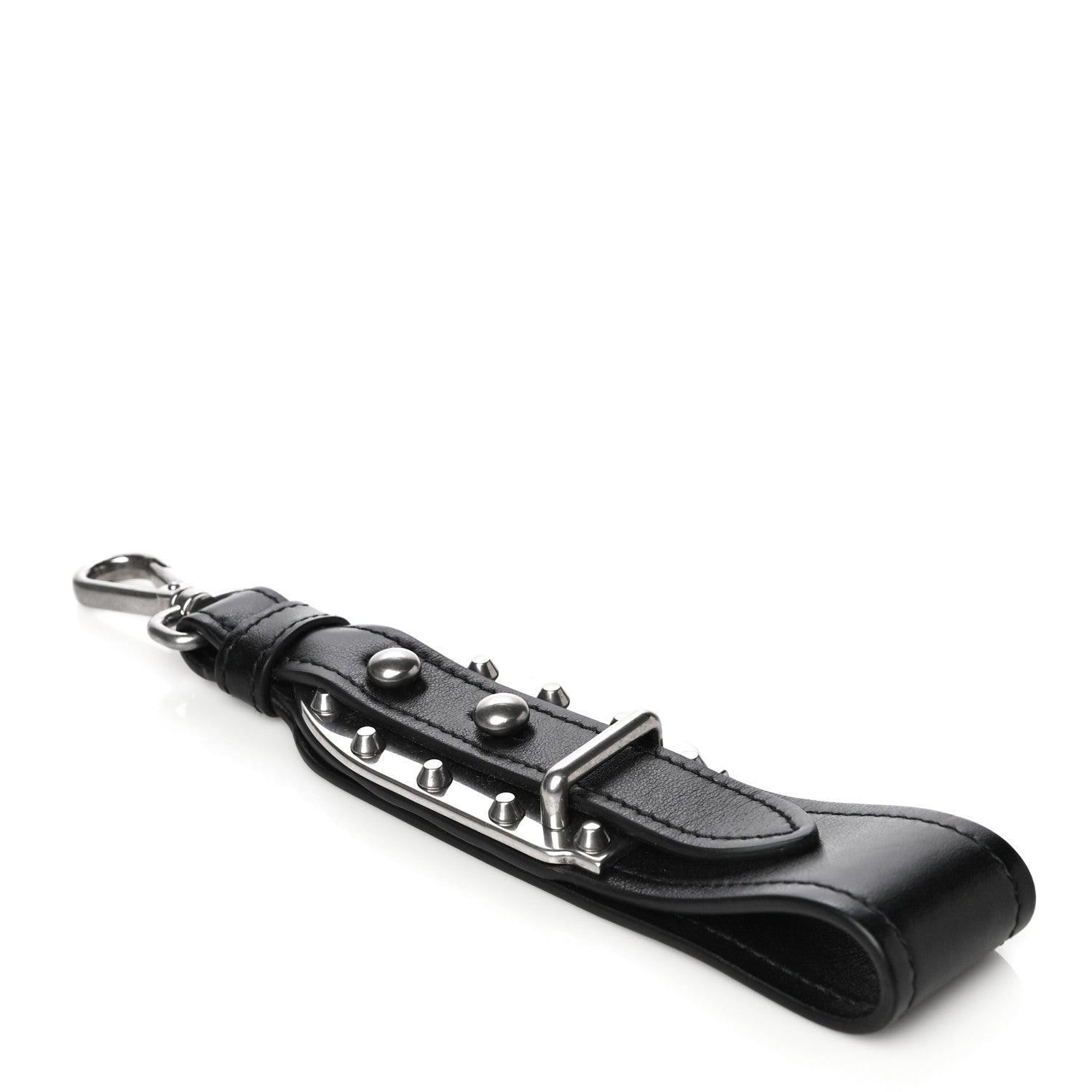 Prada City Calfskin Cahier Chain Wristlet Clutch Black 17 of 18