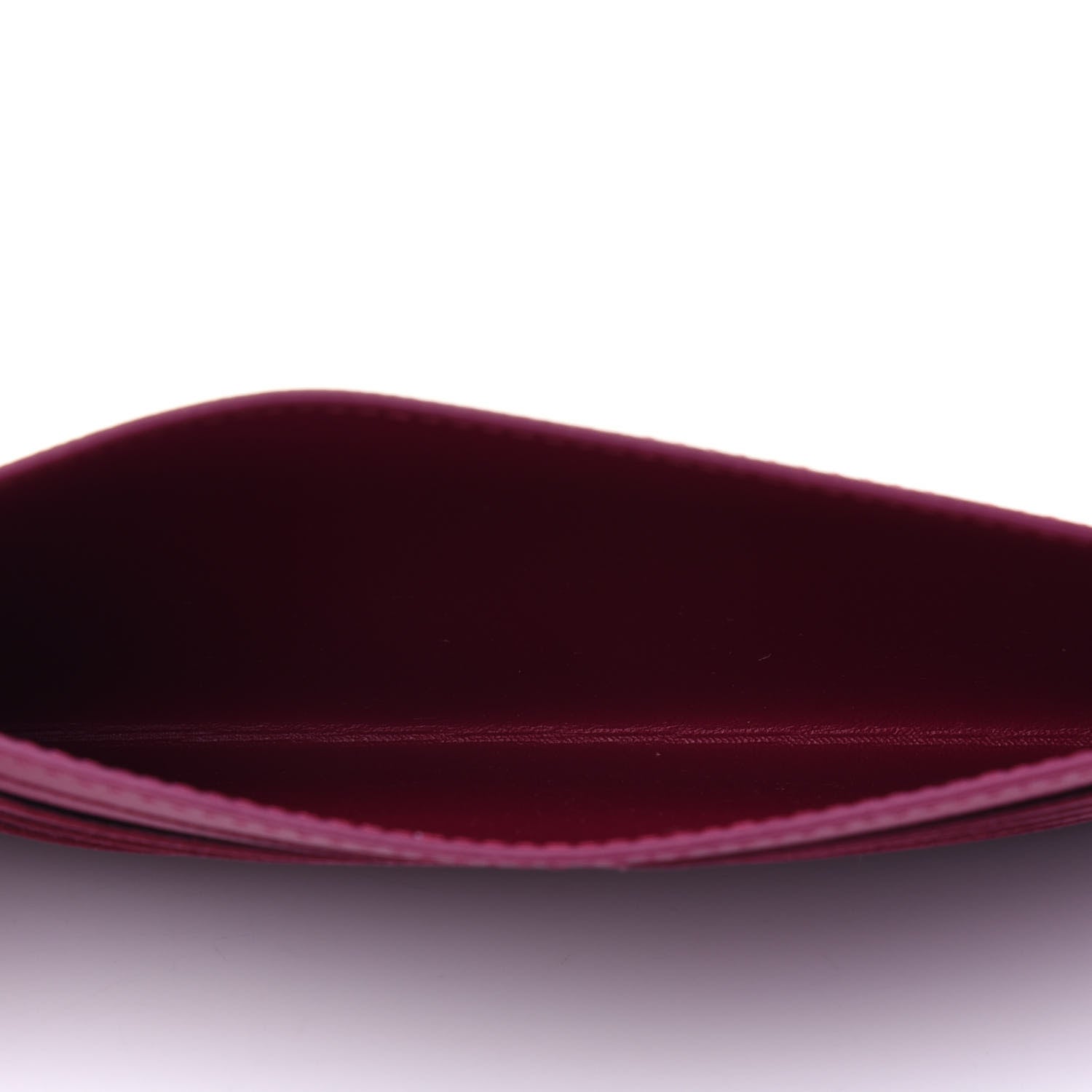 Louis Vuitton Calfskin Felicie Card Holder Insert Fuchsia 5 of 6