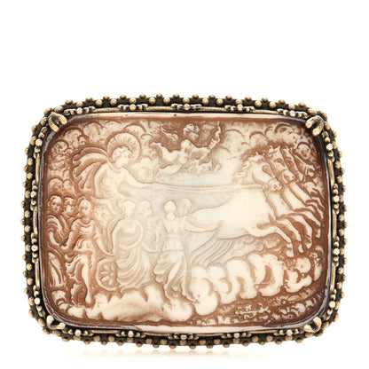 Gucci Resin Cameo Brooch 1 of 3