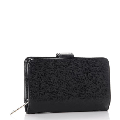 Chanel Caviar Timeless CC Zipped Pocket Wallet Black 3 of 9