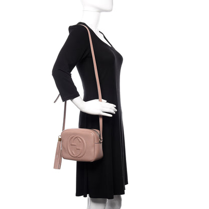 Gucci Cellarius Calfskin Small Soho Disco Bag Dark Cipria 2 of 9