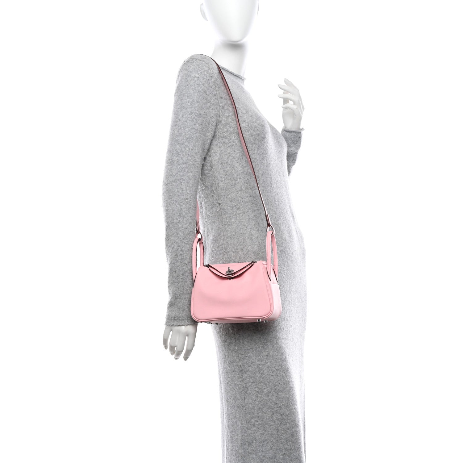 Hermes Swift Mini Lindy 20 Rose Sakura 2 of 11