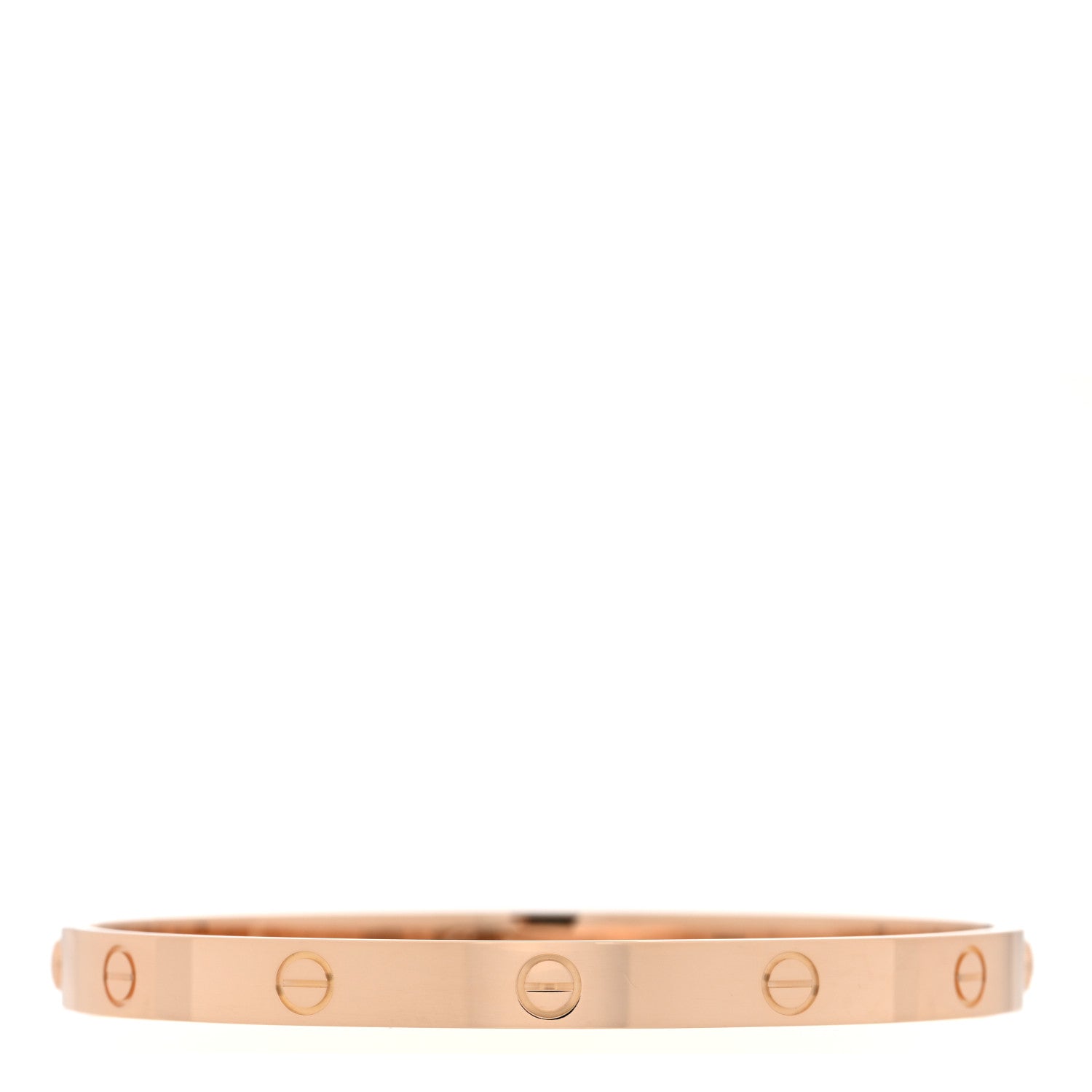 Cartier 18K Pink Gold LOVE Bracelet 20 1 of 7