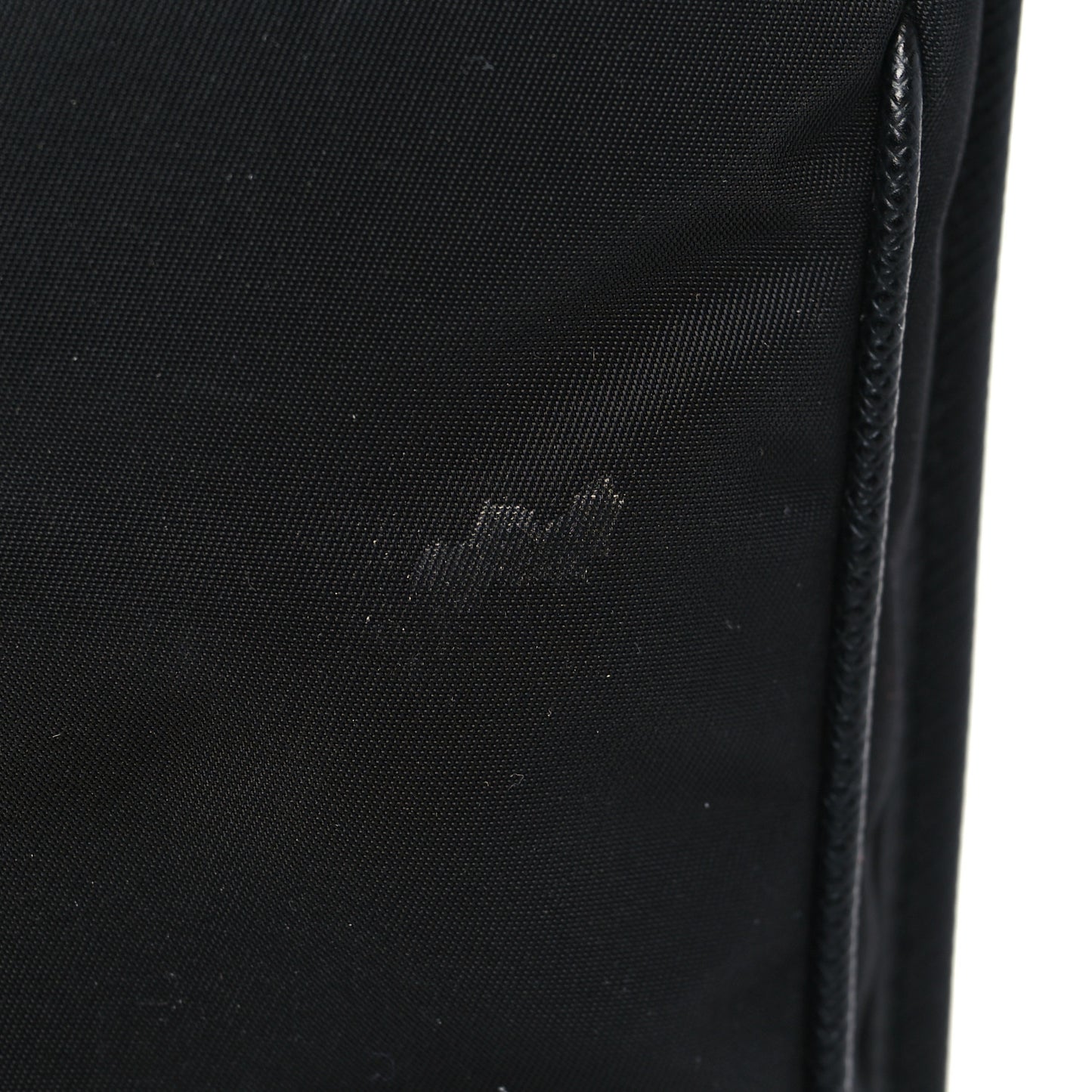 Tessuto Nylon Saffiano Phone Case Crossbody Black