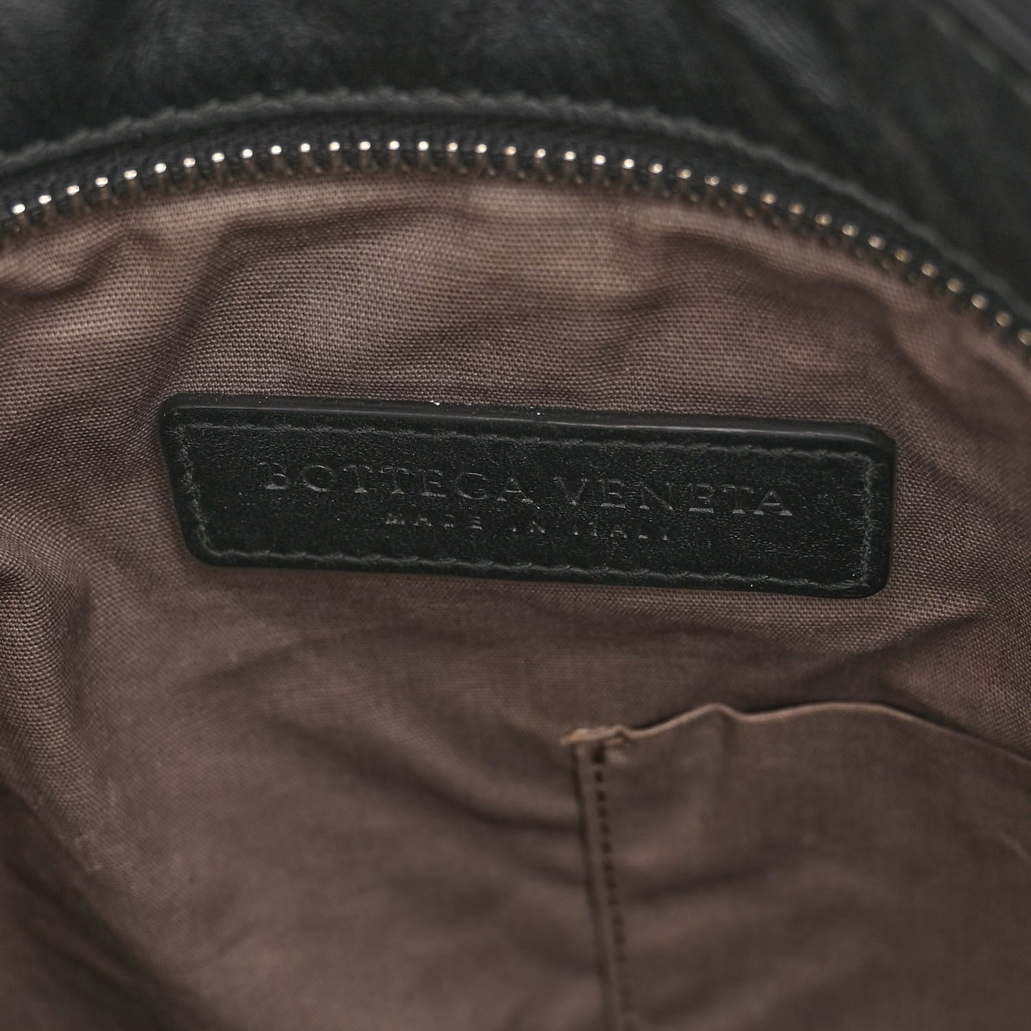 Nappa Intrecciato VN Crossbody Messenger Bag Black