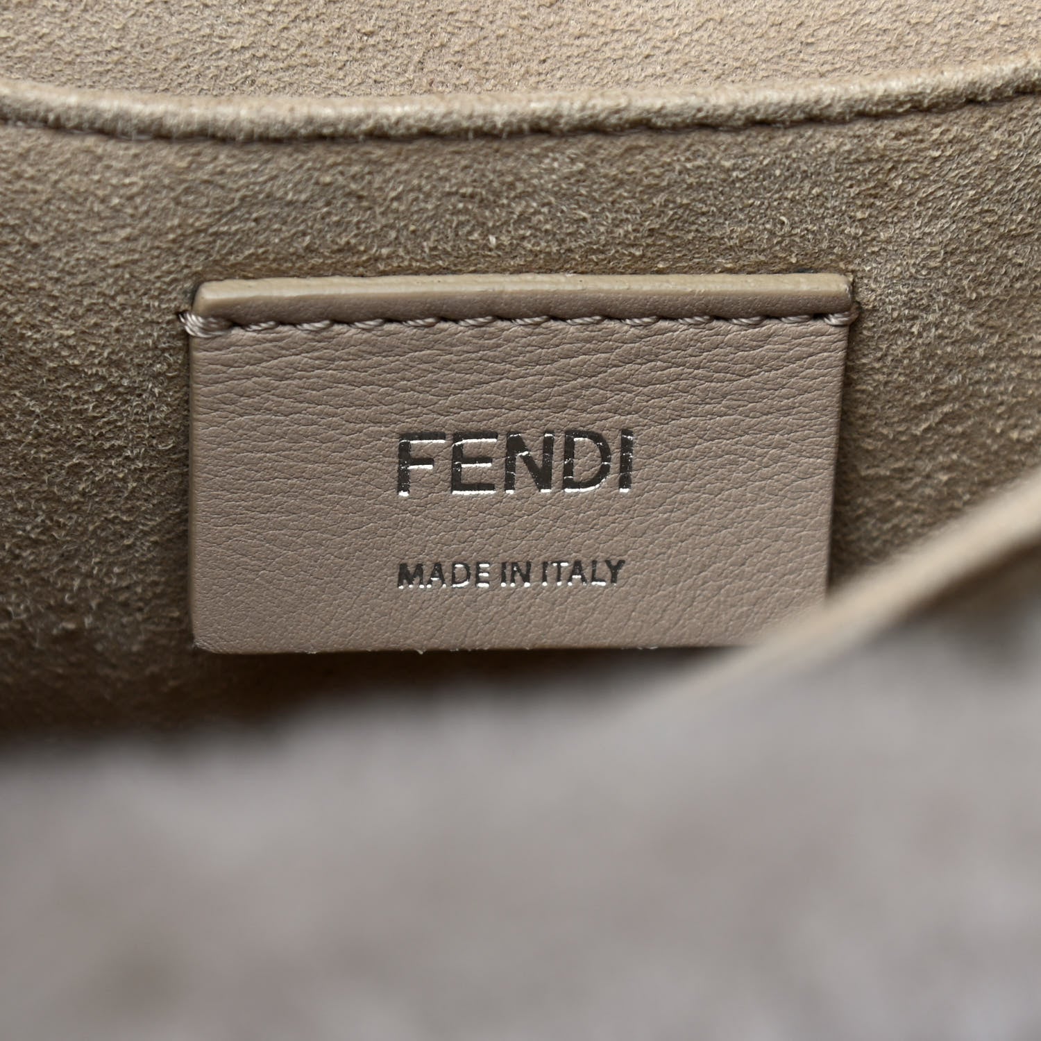 Fendi Shearling Calfskin Macro FF 1974 Diagonal Mania Kan I Shoulder Bag Multicolor 7 of 10