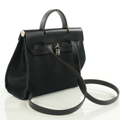 Hermes Toile Herbag Backpack Black Black 7 of 13