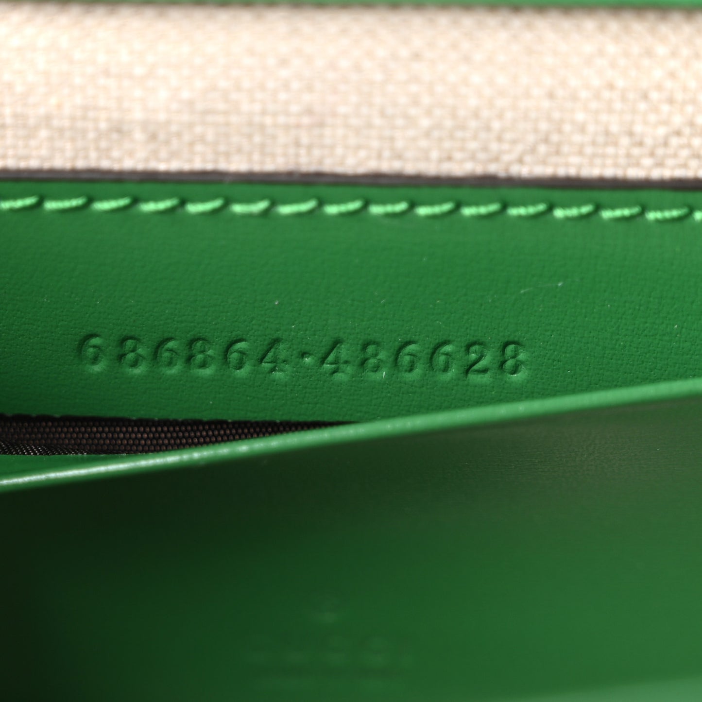 Boarded Dyana Lux Calfskin Mini Bamboo 1947 Top Handle Bag Spring Green