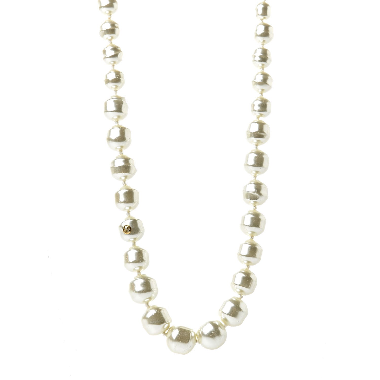Gucci Pearl GG Sylvie Necklace 1 of 4