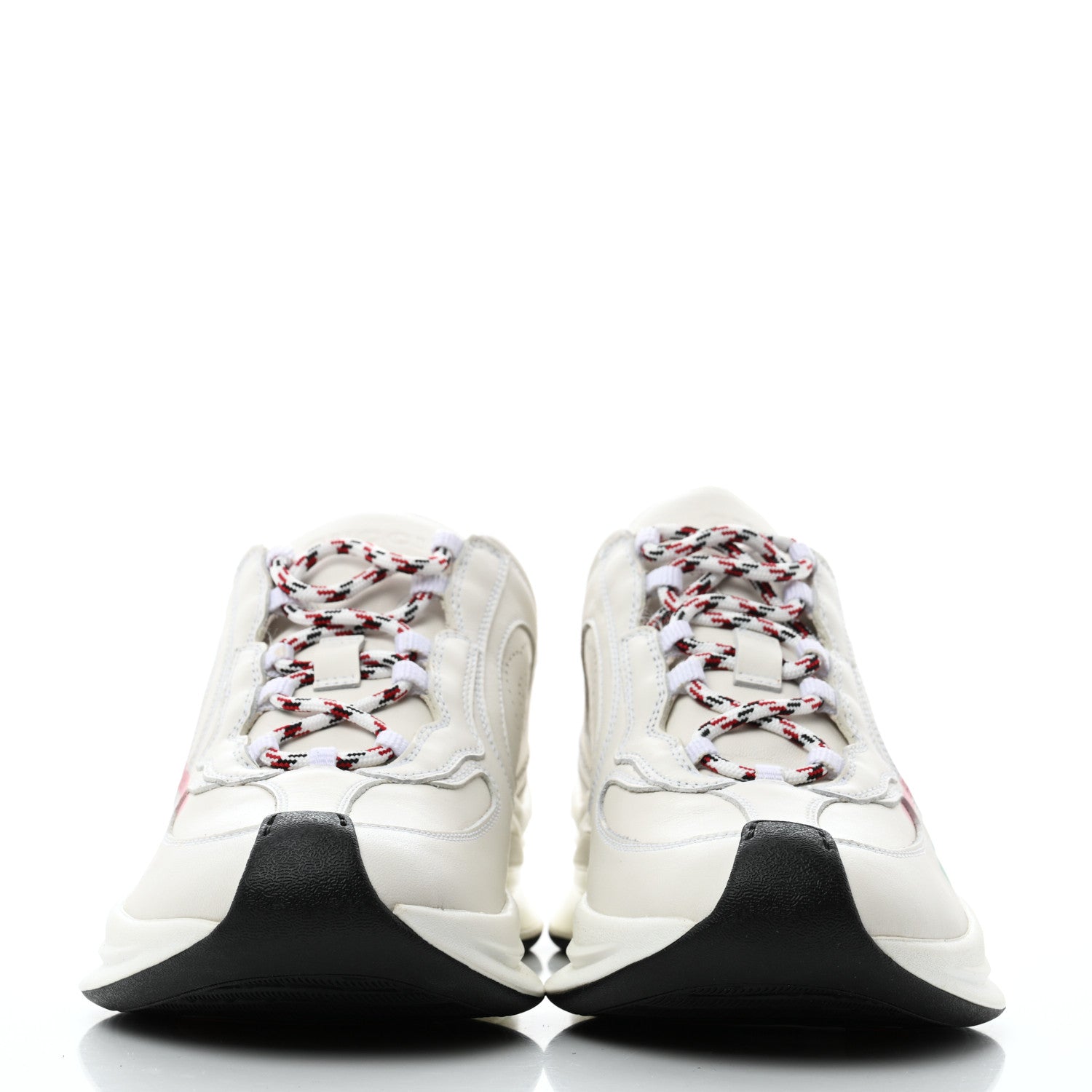 Gucci Ultralight Plutone Calfskin Womens Gucci Run Sneakers 36.5 Great White 2 of 10