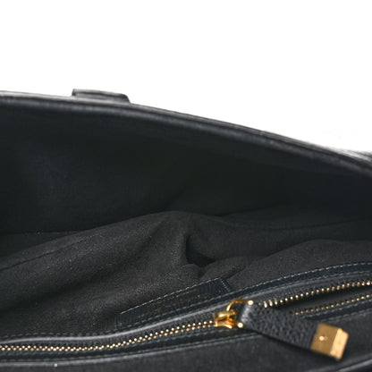 Christian Dior Grained Calfskin Saddle Bag Black 5 of 11