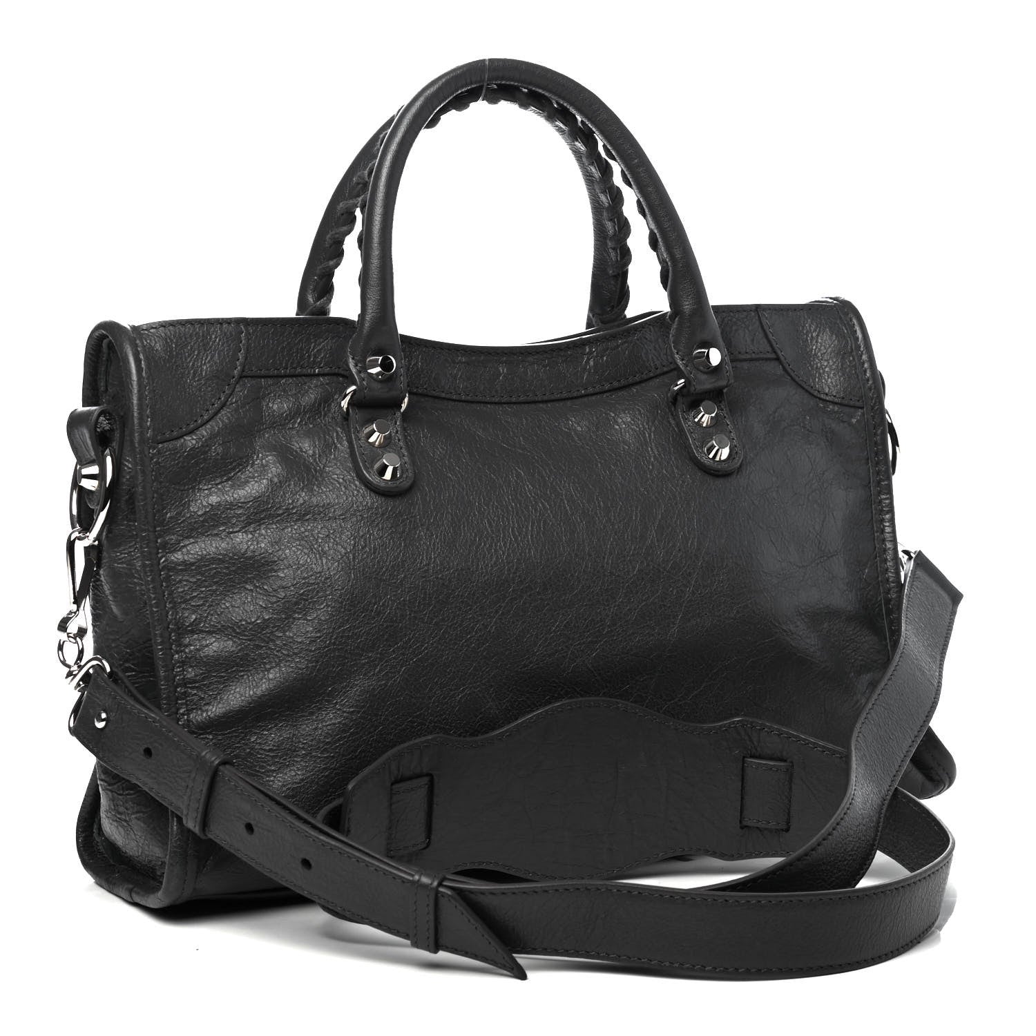 Balenciaga Agneau Classic Silver Hardware S City Gris Fossile 2 of 4