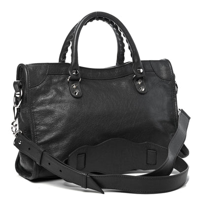 Balenciaga Agneau Classic Silver Hardware S City Gris Fossile 2 of 4