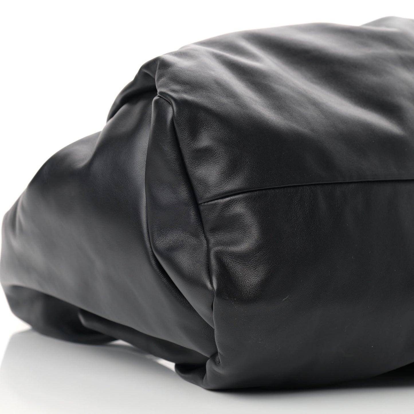 Smooth Butter Calfskin Small The Shoulder Pouch Black