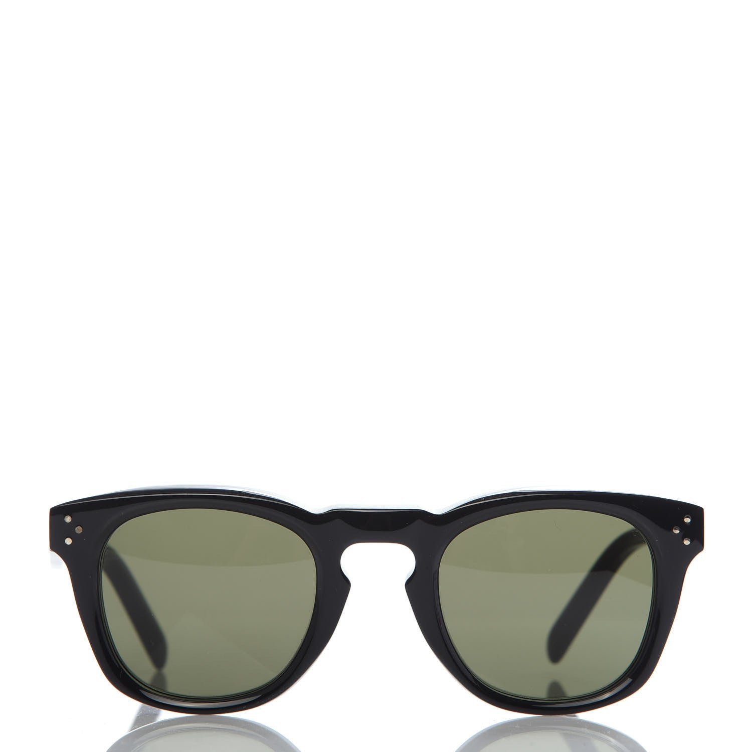 Celine Bevel Square Sunglasses CL41371/S Black 2 of 7