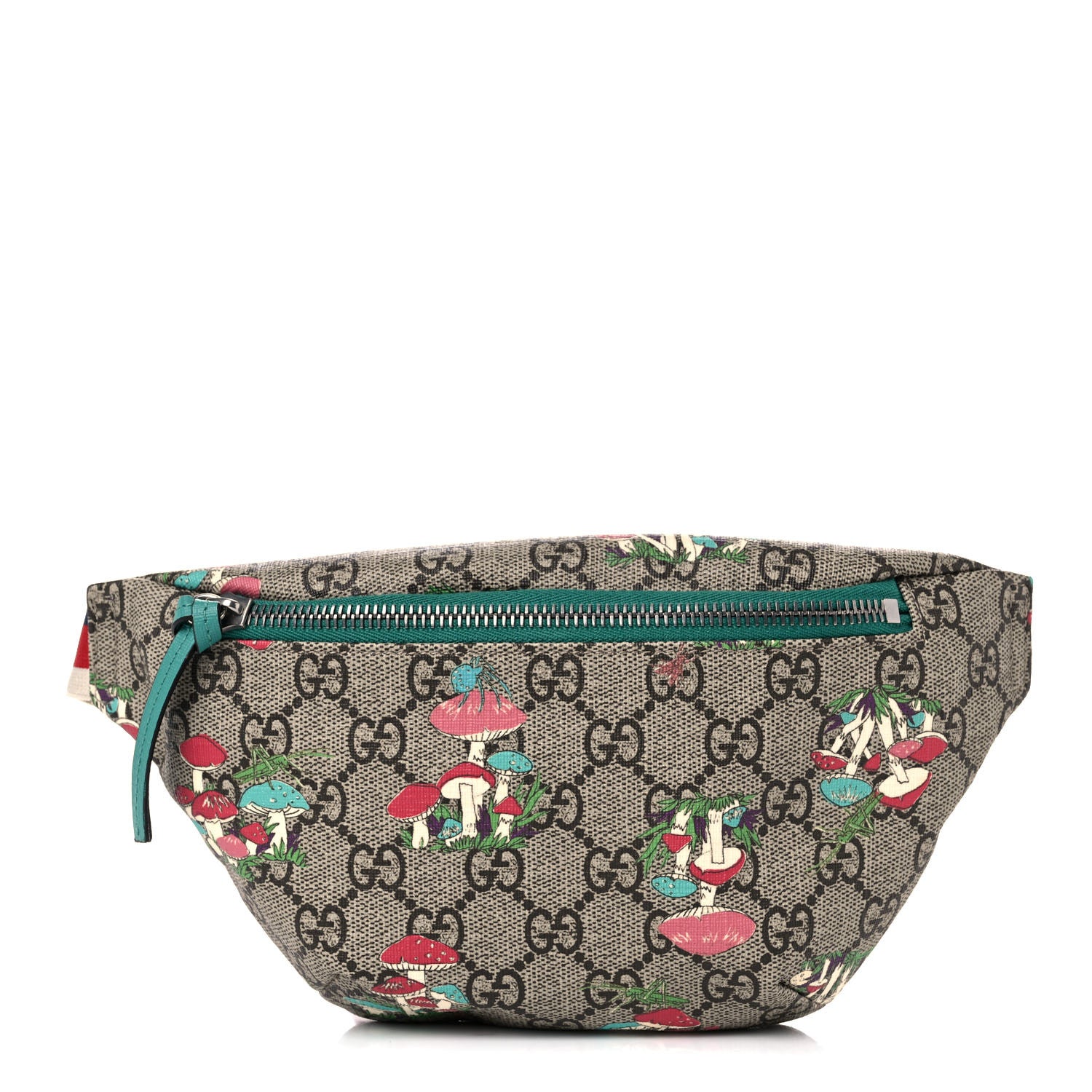 Gucci GG Supreme Childrens Mushroom Print Belt Bag 1 of 10