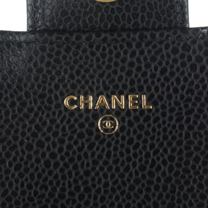Chanel Caviar Quilted Wallet On Removable Chain Black 6 of 8