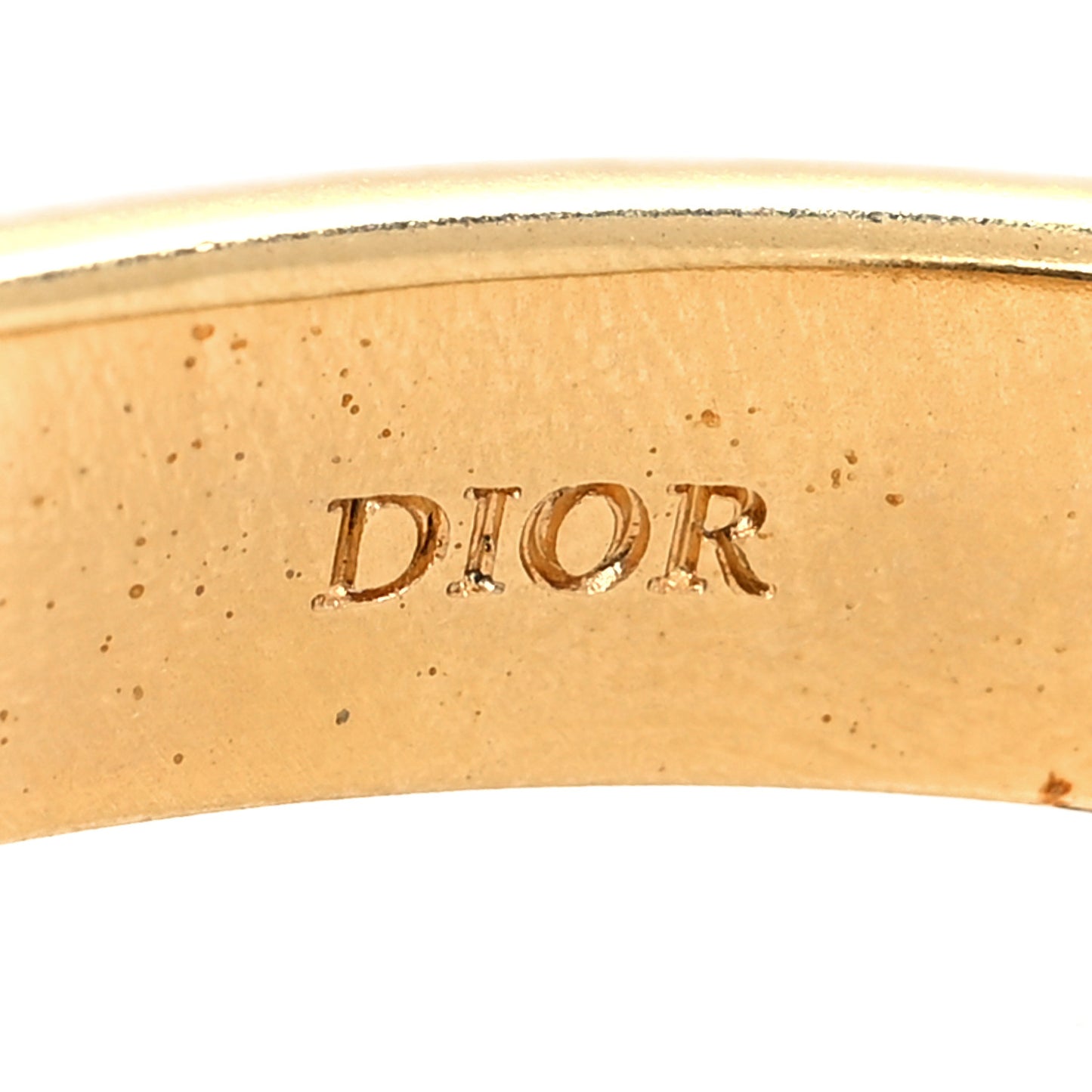 Metal Enamel Code Bangle Bracelet White Gold White