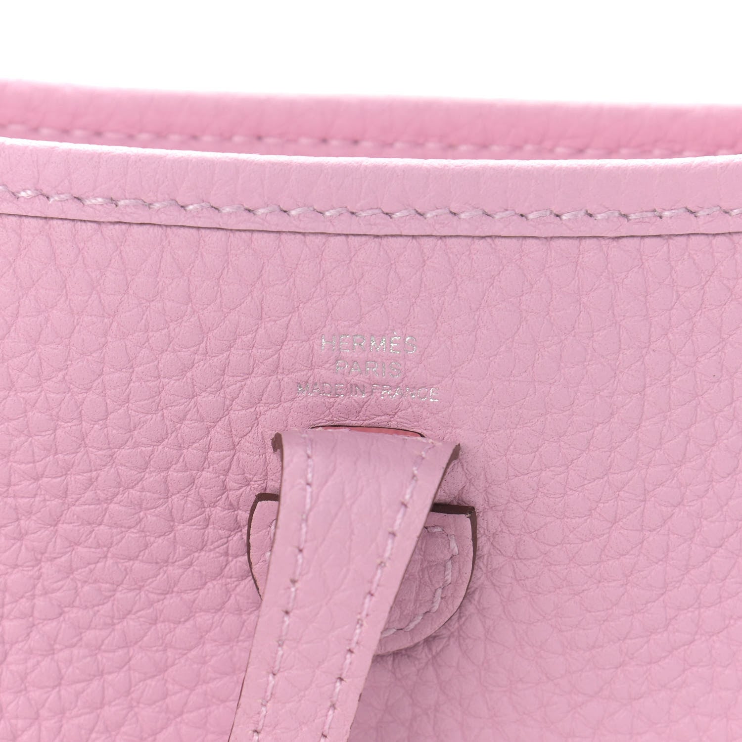 Hermes Taurillon Clemence Evelyne TPM Mauve Sylvestre 6 of 11