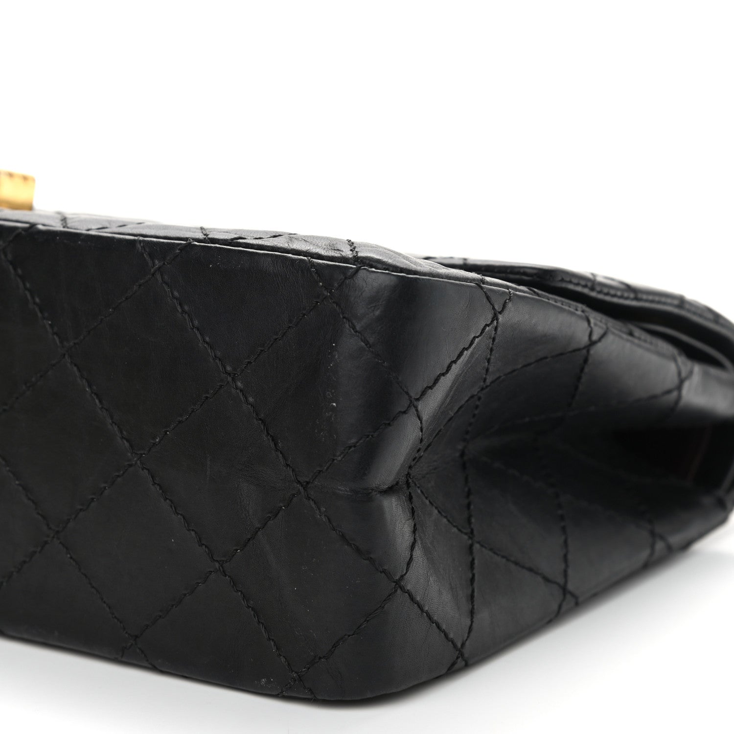 Chanel Aged Calfskin Quilted 2.55 Reissue 226 Flap Black 10 of 12