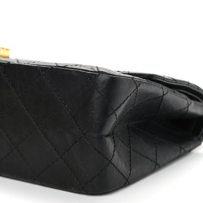 Chanel Aged Calfskin Quilted 2.55 Reissue 226 Flap Black 10 of 12