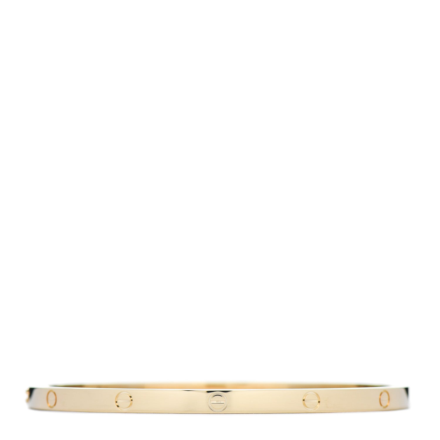 Cartier 18K Yellow Gold Small LOVE Bracelet 17 3 of 5