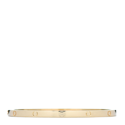 Cartier 18K Yellow Gold Small LOVE Bracelet 17 3 of 5