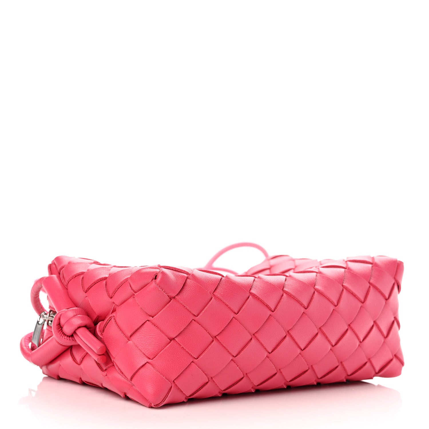 Bottega Veneta Nappa Intrecciato Mini Loop Camera Bag Cranberry 4 of 8
