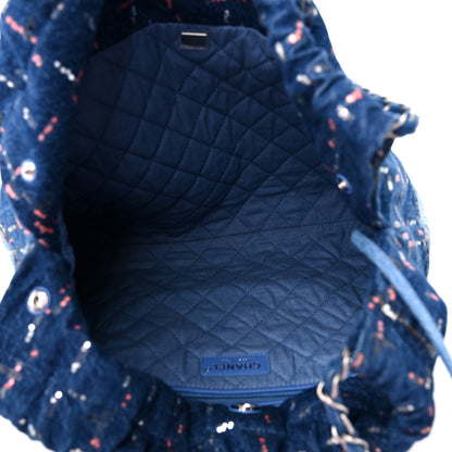 Chanel Denim Sequin Chanel 22 Blue 6 of 14