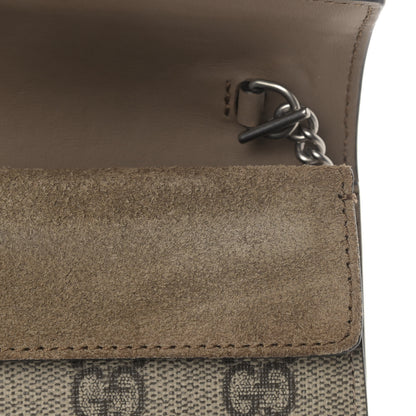 Gucci GG Supreme Monogram Super Mini Dionysus Shoulder Bag Taupe 6 of 6