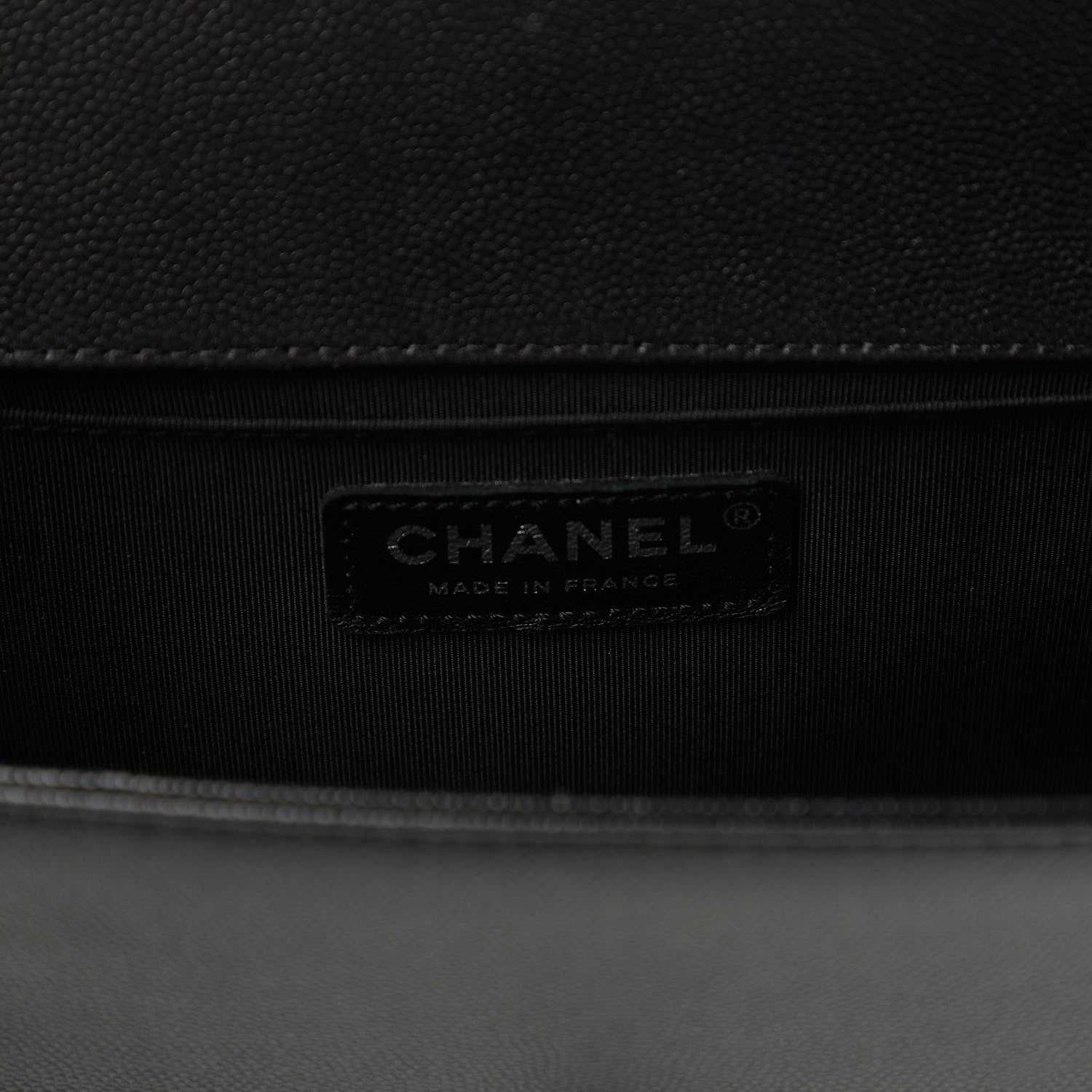 Chanel Caviar Quilted Medium Boy Flap So Black 8 of 11