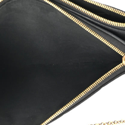 Louis Vuitton Empreinte Double Zip Pochette Black 6 of 12