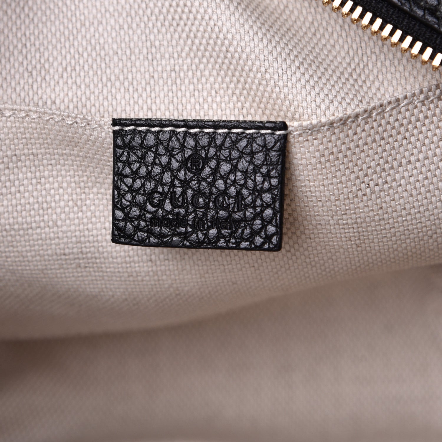 Gucci Pebbled Calfskin Small Soho Disco Bag Black 5 of 5