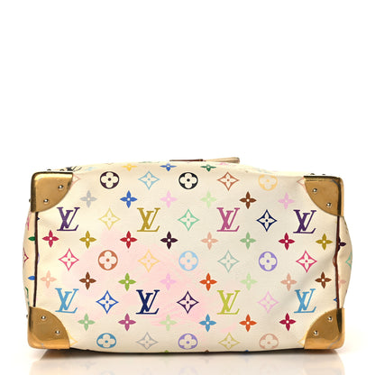 Louis Vuitton Monogram Multicolor Speedy 30 White 9 of 13