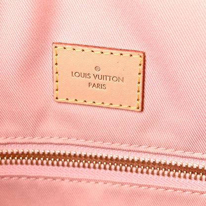 Louis Vuitton Damier Azur Graceful MM Rose Ballerine 6 of 9