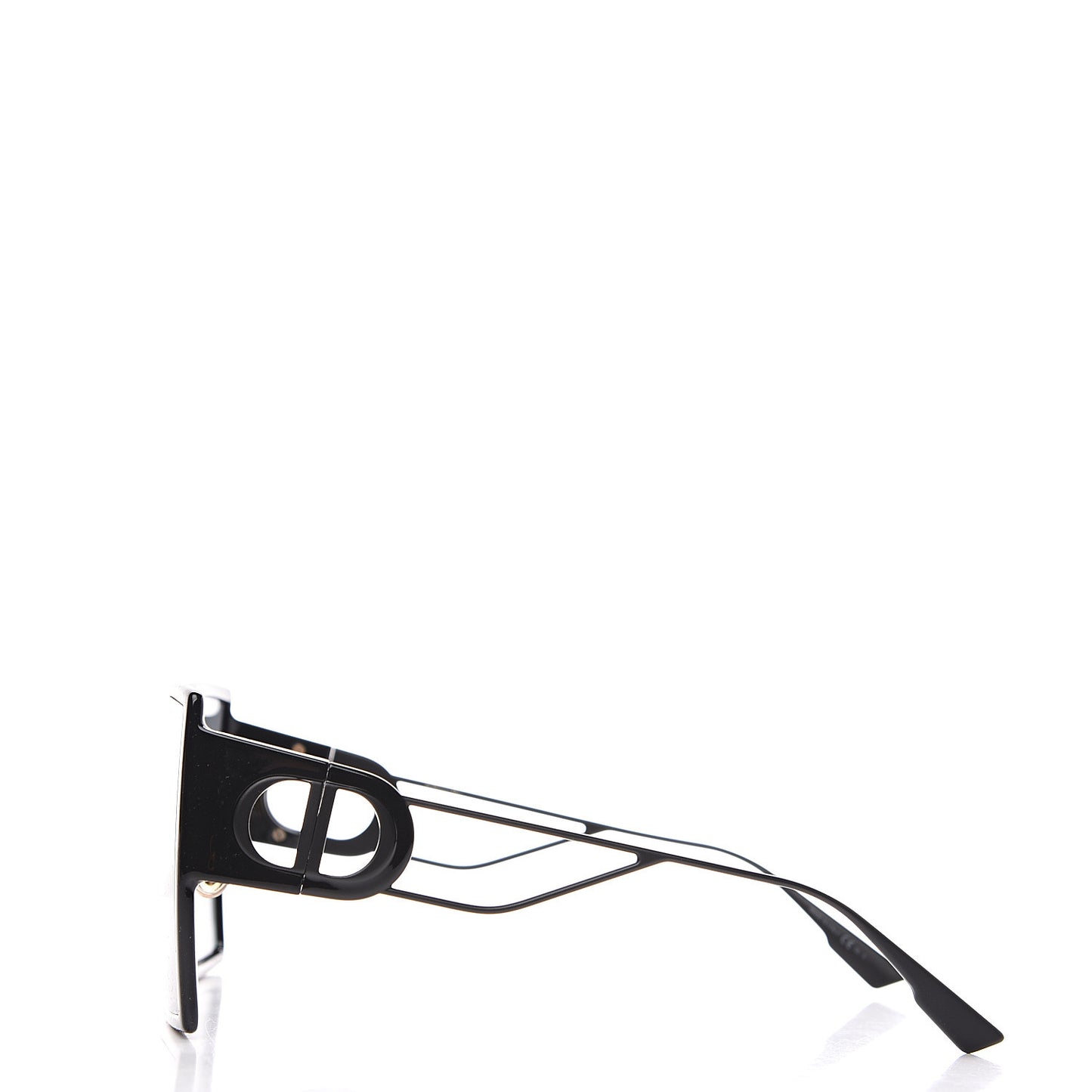 Square 30 Montaigne Sunglasses Black