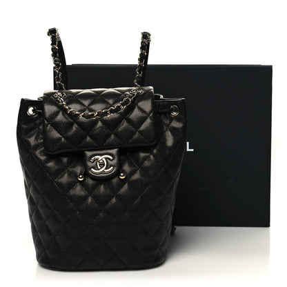 Chanel Caviar Quilted Urban Spirit Backpack Black 11 of 11
